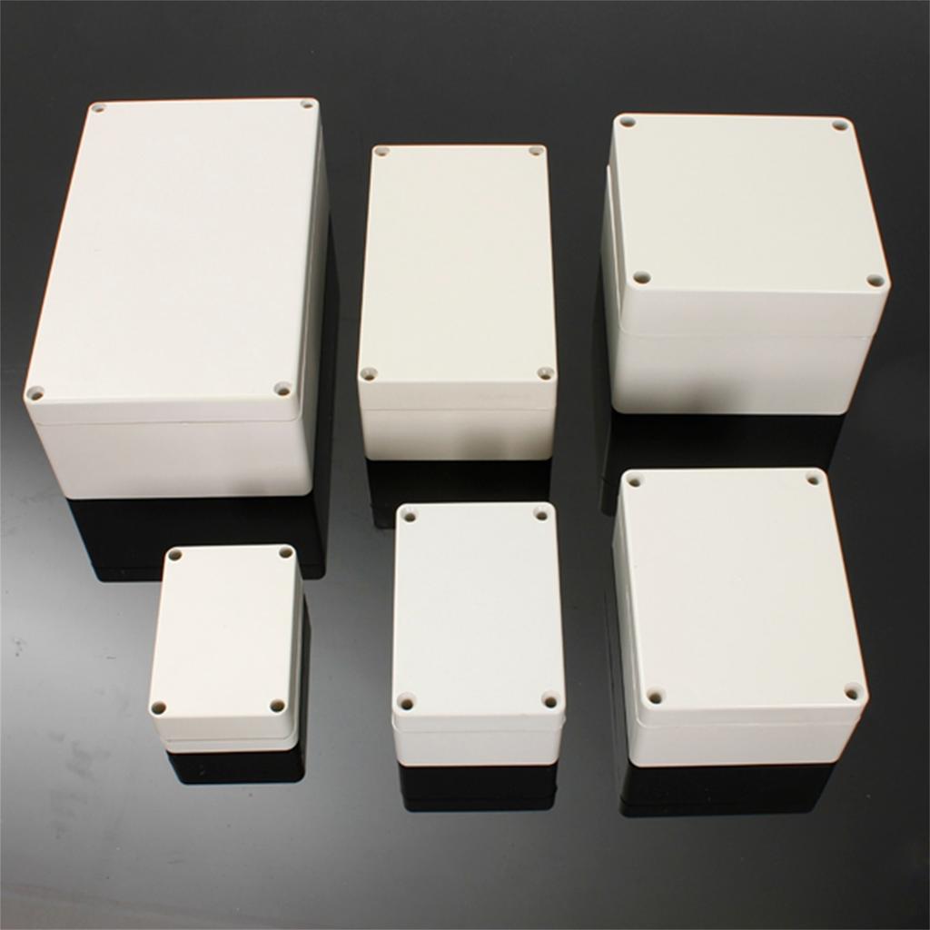 Gray IP65 Waterproof ABS Junction Box Outdoor Electrical Enclosure