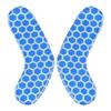 Curved Gel Pad for Ski Boots Breathable Polyester Ski Boots Ankle Protectors  Snowboarding