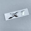 3D ABS Black Chrome Car Letters Rear Trunk Emblem Badge X1 X2 X3 X4 X5 X6 X7 Logo For BMW E70 E53 F15 G05 Decals Sticker Styling