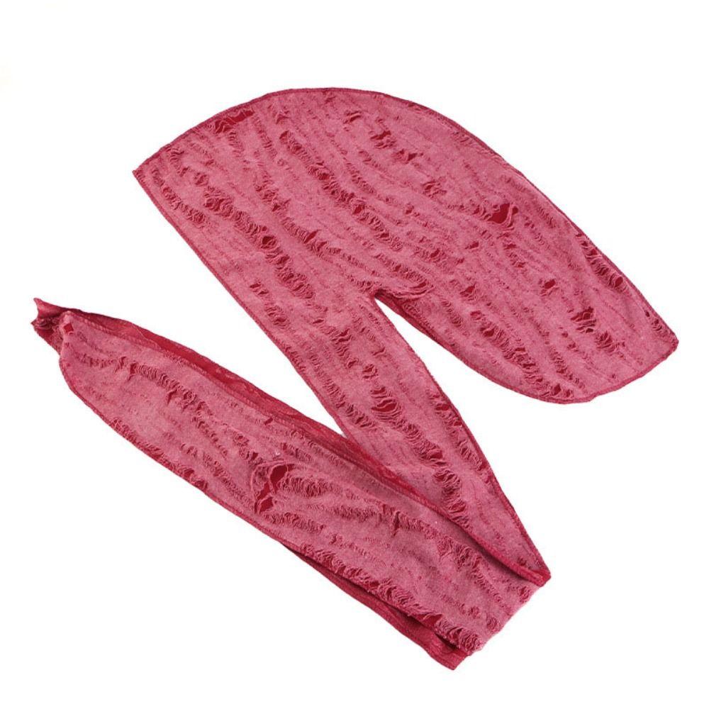 Бандана Durag Hip Hop Vintage Велосипедный Головной Платок Модная Пиратская Кепка Унисекс