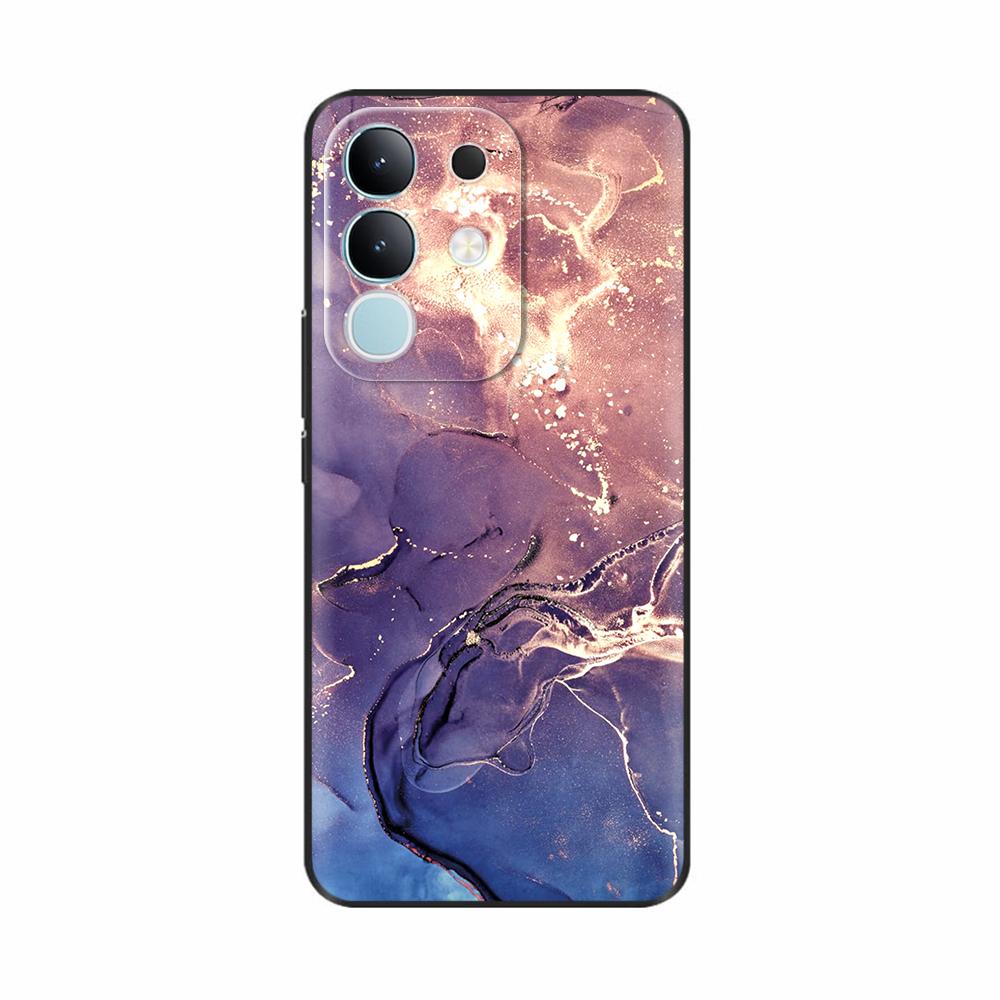 Чехол для телефона Vivo Y29 4G Чехол Мягкий Силикон ТПУ Защитная Задняя Крышка Для Vivo Y300t 5G Чехол для Vivo T4X 5G Ободок Бампер Сумки