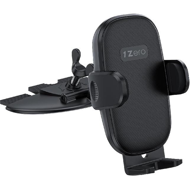 1Zero for MagSafe CD Phone Holder for Car, Foldable Longarm CD Phone Mount