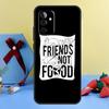 Eat Fruit Not Friends Vegan Quote Case For Samsung Galaxy A15 A17 A55 A35 A32 A52 A13 A33 A53 A14 A34 A54 A06 A16 A26 A36 A56