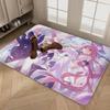 Fashion Game Blue Archive Cute Misono Entrance Door Mat Rectangle Anti-slip Home Soft Badmat Front Door Indoor Outdoor Rug