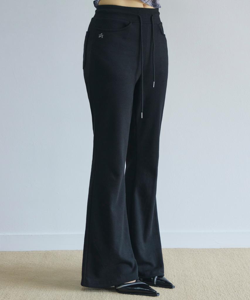 Брюки для тренировок Seulliggeullou Bootcut с логотипом [2 цвета]