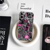 Крутые Черные Граффити для iPhone 17 16 15 14 13 12 11 Pro Max Plus Прозрачный Мягкий ТПУ Чехол для Телефона