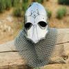 Viking Chainmail Helmet Vandal Medusa Steel Helmet Chainmail Hand Forged Armor Helmet Best Gift