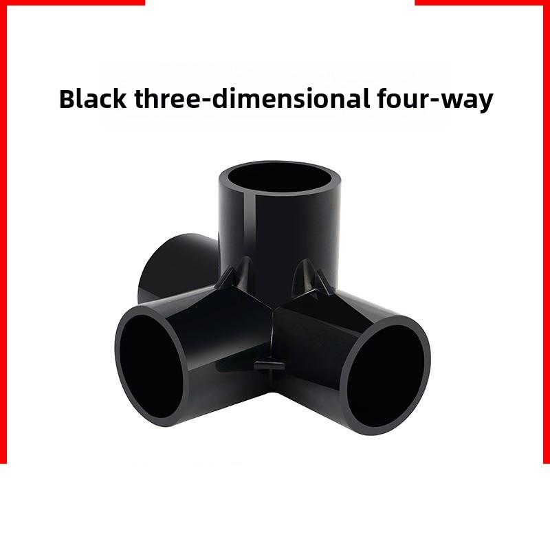 20/25/32/40мм Темно-серый UPVC Прямой 90-градусный отвод Аквариум Сад Ирригация Тройник Соединители для водяных труб Заглушка для ПВХ трубы