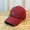 Pink Baseball Cap Female Trendy Brand Letter Embroidery Soft Top Showing Face Small Versatile Cap Male Summer