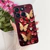 Flower Butterfly Luxury Girly Fashion Casing For Motorola Edge 70 Moto X70 Air Phone Case Soft Slim Silicone TPU Back Cover