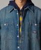 Dickies Механик Свободная Джинсовая Рубашка Хаки с Голубым Оттенком