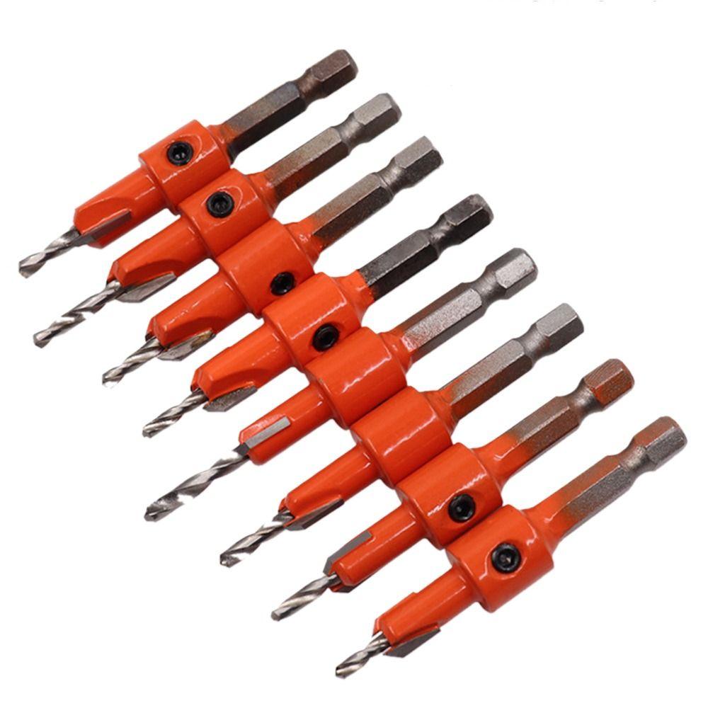 Wood Metal Hole Cutter Drilling Tools Woodworking Countersink Drill Bit Hex Shank Drill Bit