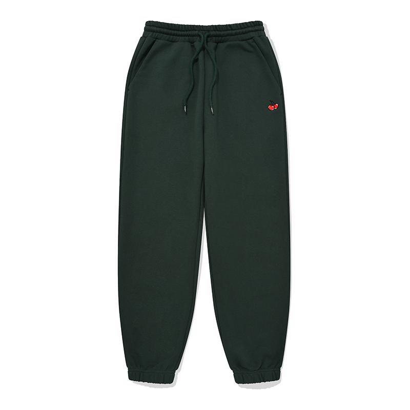 KIRSH Small Cherry Jogger Pants [Dark Khaki]