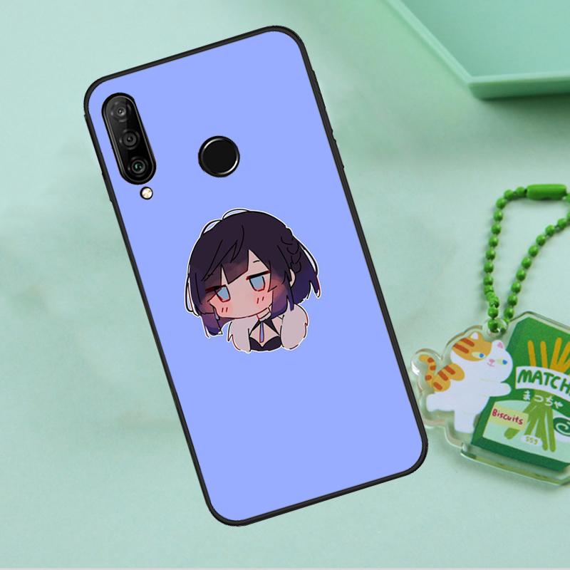 Чехол Yelan Genshin Impact для Huawei Nova 12i 12s 7i 8i 11i 9 10 SE Y90 Y60 Y70 Y72 Y61 Y91 P30 P40 Lite P60 Pro