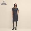 Женское платье Brooks Brothers с утягивающей талией и узором из канатов