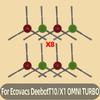Replacement Compatible For Ecovacs Debot X1 OMNI, T10 OMNI, X1 TURBO, T10 TURBO, DBX53 Dust bag Filter Main Side Brush Mop Parts