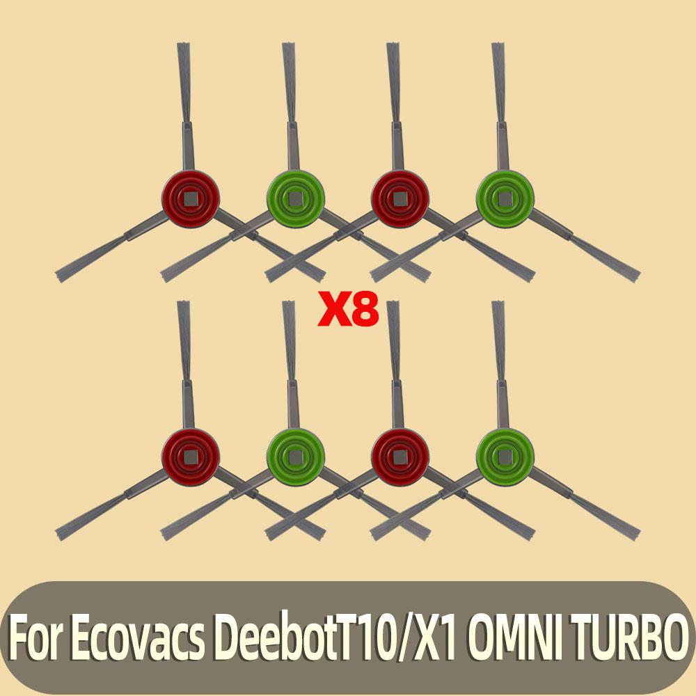Replacement Compatible For Ecovacs Debot X1 OMNI, T10 OMNI, X1 TURBO, T10 TURBO, DBX53 Dust bag Filter Main Side Brush Mop Parts