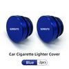 BBDX3 For KIA Aluminum Car Cigarette Lighter Cover Protective Case Auto Accessories Forte Stonic Sorento Spectra Cadenza Sephia Carens