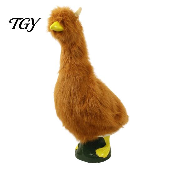 Holiday Goose Costume for Porch Animal Clothing 23 Inch Goose, Decorative Outfit, Creative Clothes Yard And Garden, Seasonal Lawn Ornament Standard