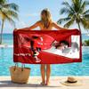 Crf Fashion Beach Towel: Ideal for Summer Adventures Soft, absorbent and quick drying suitable for swimming and bathing