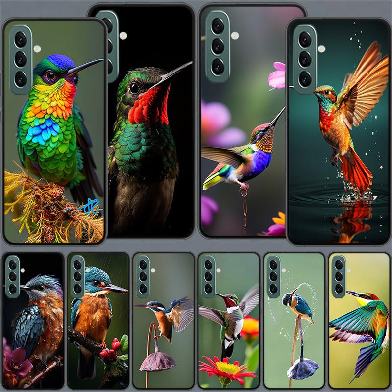 Hummingbird Phone Case for Samsung A54 A14 A24 A34 A17 A37 A57 A55 A35 A25 A15 A07 A05S A04S A12 A22 A32 A52S A72 Galaxy Note 20