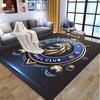 football club.C Pattern Rug, Indoor/Outdoor Mat, for Picnic, Gameroom, Bedroom, Office, Living Room, Home Decor Carpet, Birthday Gift