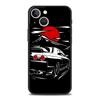 Япония JDM Спортивный автомобиль Чехол для телефона Для iPhone Apple 14 13 Pro Max 12 11 Mini 7 8 Plus XR XS X SE 2020 Чехол-оболочка Черный Coque Funda