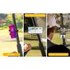 Universal Golf Cart Phone Holder Mount Compatible with EZGO/Club Car/Yamaha For IPhone/Galaxy/Huawei Quick Release/360° Rotatabl