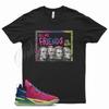 Черная футболка FRIENDS для Lebron 18 Los Angeles by Night Мультиколор Gang 17