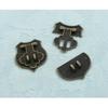 2Pc Antique Padlock Bronze/Gold Box Hasp Lock Catch Latches for Jewelry Box Suitcase Buckle Clasp Furniture Hardware Accessories