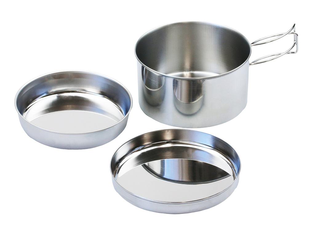Captain Stag 3-piece camping tableware set M-7540
