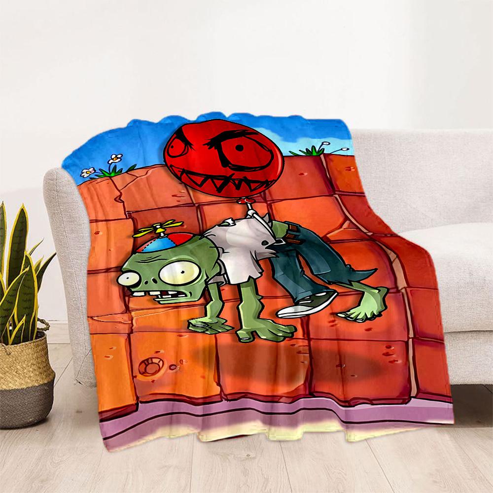 Plants Vs Zombies 2: Garden Warfare Blanket Soft Warm Cozy Suitable for Bedding Livingroom Chair All-Season Use Stylish Decor