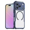 iphone 18 Pro Max Magnetic Phone Case,Clear Carbon Fiber Shockproof Phone Case Cover for iphone 18 Pro Max