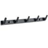 ZNMW Punch-Free Space Aluminum 7-Hook Wall Hanger