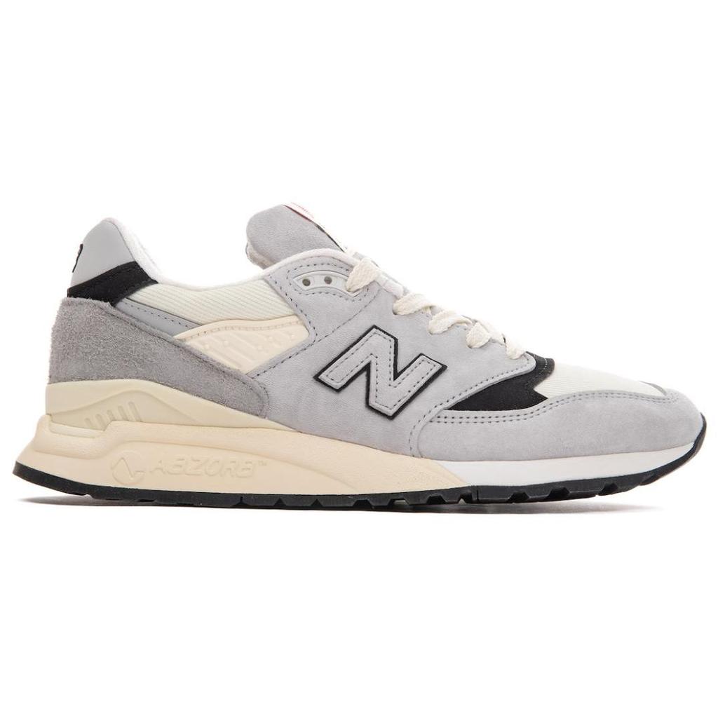 Teddy Santis x New Balance 998 Сделано в США Серый Черный Мужские Кроссовки U998GB
