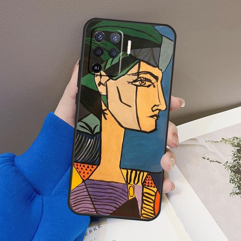 Чехол Picasso Abstract Art для Oppo A94 A74 A54 A80 A60 A40 A18 A38 A58 A78 A98 A96 A76 A16 A15 A17 A57 A77 A5 Pro