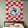 Sparta Rotterdam Wall Tapestry Aesthetic Wall Hanging Printed Fabric Blanket Decorative Tapestries For Bedroom Living Room Home Decor