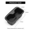 Smabee for Hyundai Santa Fe 6/7 Seats 2024-2026 (2 Row Only) Door Side Cup Holder ert Shock-Absorbing Storage Tray 2pcs