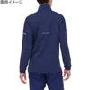 Mizuno Stretch Fleece Training Blue Depth Size 32MC1557 Men's Jacket, Heather, L,