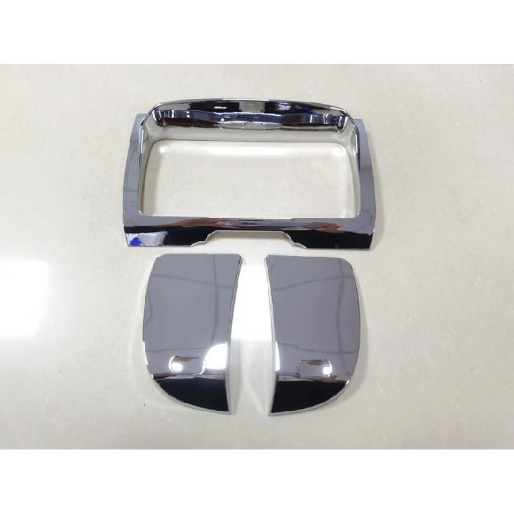 Chrome Stereo Radio Trim Cover Housing Kit For Harley Touring Electra Street Tri Glide Ultra Limited / Classic