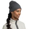 Buff  Knitted Norval Hat Beanie, Womens grey Cap