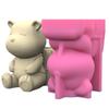 Silicone Mold Bear Backpack Pen Holder Mould Epoxy Resin Moulds Pen Container Making Molds for  Enthusiasts