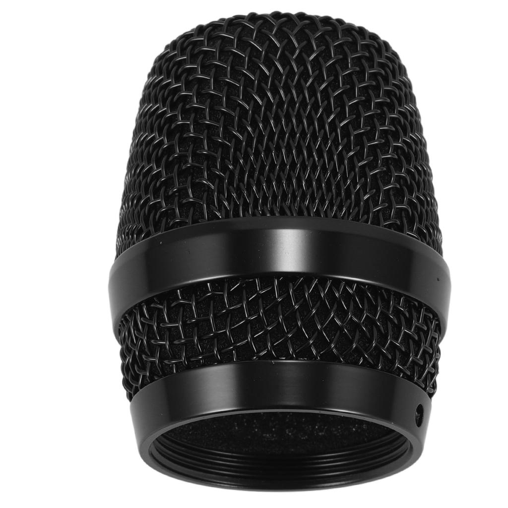 Microphone Replacement Grille Metal Mic Cover Universal Windscreen Mesh Head Caps For Noise Reduction Compatible With