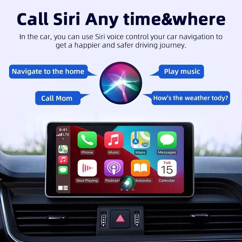 Горячий беспроводной CarPlay Mini AI Box Android Auto адаптер Bluetooth адаптер CarPlay Dongle GPS навигация WIFI IOS Android