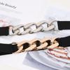 Fashion Waist Belts Adjustable Decorative Waistband Stretch Elastic Belts Waist Strap