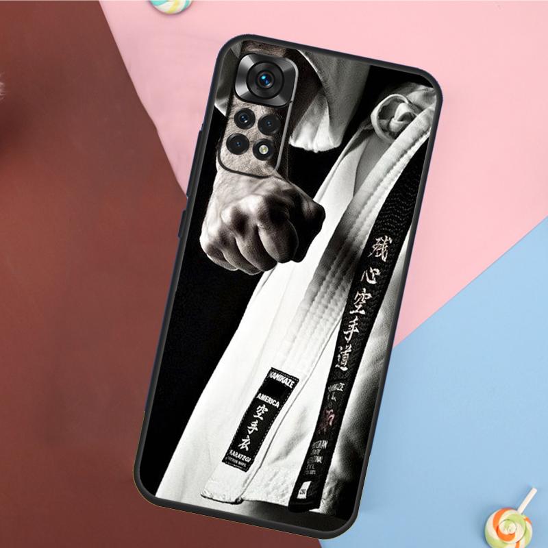 Чехол для Xiaomi Redmi Note 14 13 12 9 10 11 Pro 9S 10S 11S 12S Redmi 14C 10C 12C 13C с изображением Кунг-фу Каратэ Тхэквондо Боевых искусств