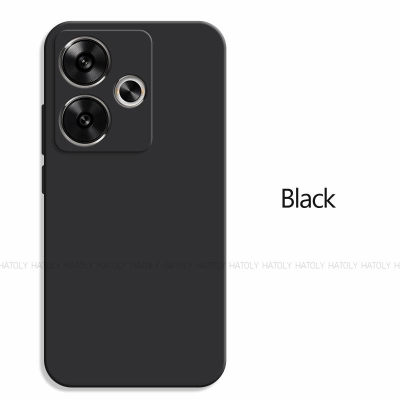 Для Xiaomi Poco F6 Чехол Xiaomi Poco F6 Чехол TPU Противоударный Жидкий Силиконовый Защитный Чехол Для Телефона Для Xiaomi Poco F6