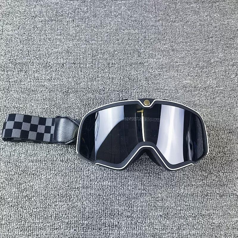Motorcycle personalized glasses ski goggles men and women retro off-road riding locomotive windproof sand helmet goggles