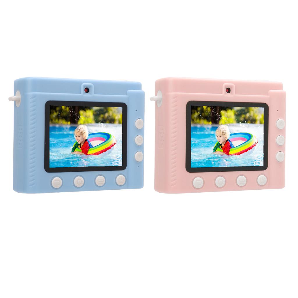 Детская камера для печати с 3 рулонами бумаги для печати HD с двумя объективами фото и видео для уличных игр Pho