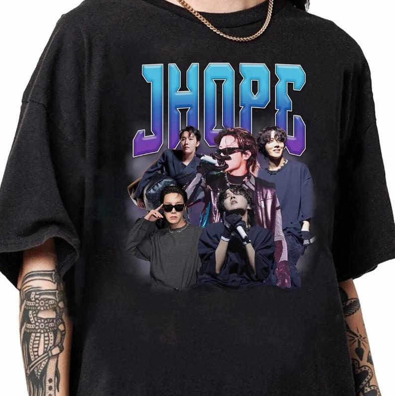 Limited Jhope Vintage T-Shirt, Jhope Graphic T-shirt, Gift For Army
